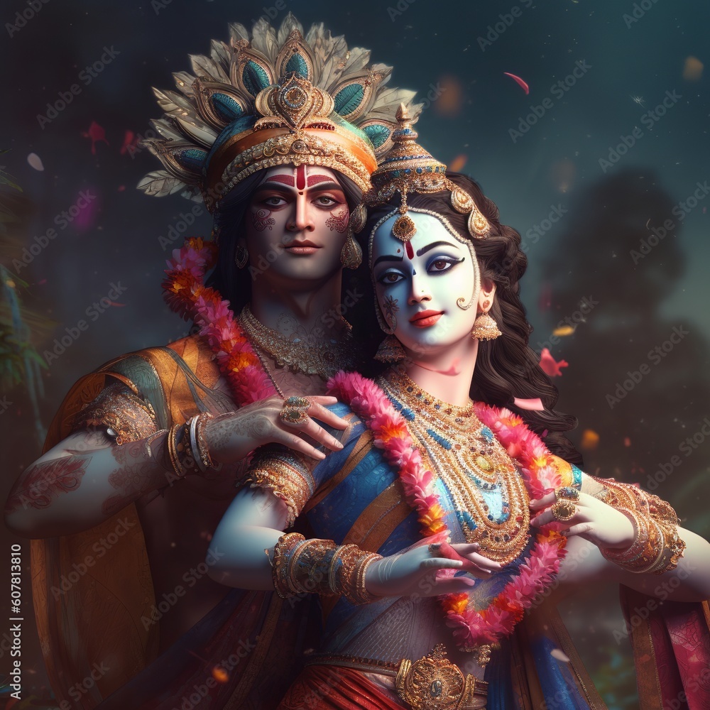 Radha krishna, Generative Ai