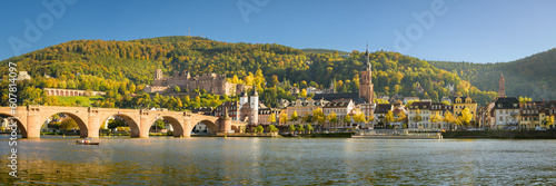 View of the beautiful City Heidelberg, Germany photo