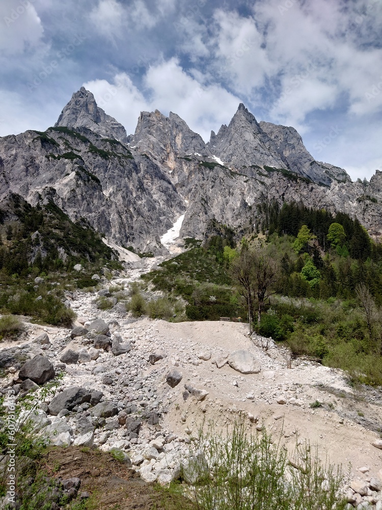 Blick auf die Grundübelhörner
