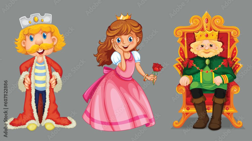 Set of fantasy cartoon character by the greatest graphics
Set of fantasy cartoon character by the greatest graphics