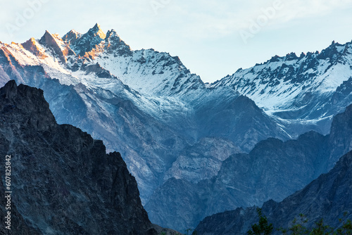 Photography Karakoram Mountains  beautiful landscape,Turtuk a beautiful small village,Leh,La