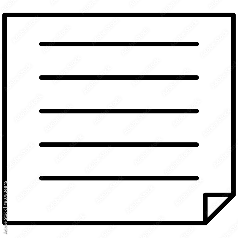 Post It Icon Post It Icon