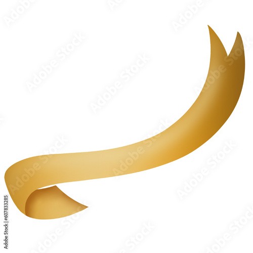 Gold robbon element