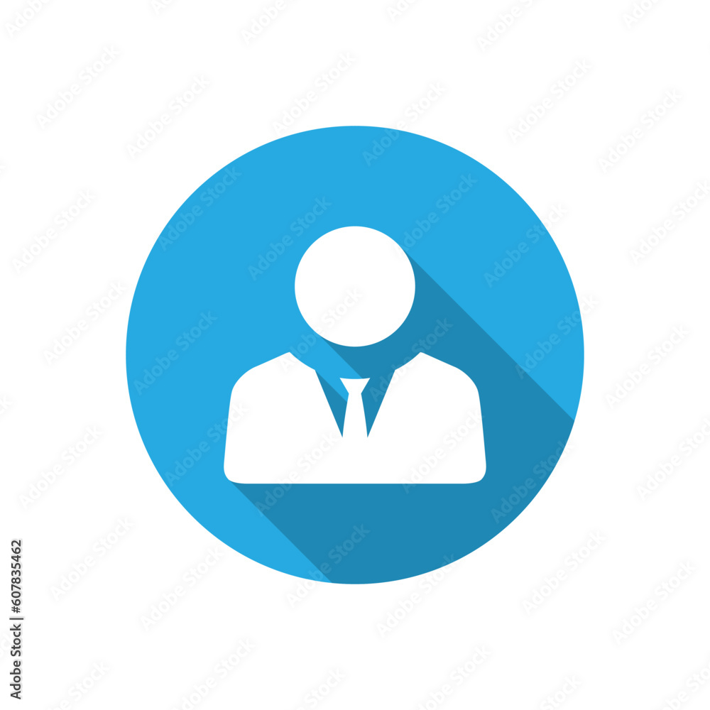 Default businessman avatar icon vector. Business people profile concept Default businessman avatar icon vector. Business people profile concept