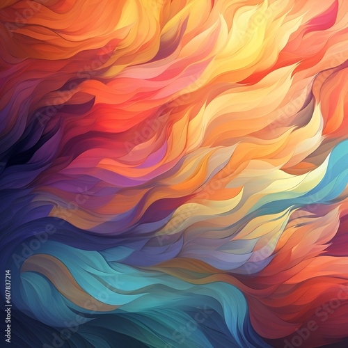 colorful abstract background Created with Generative AI