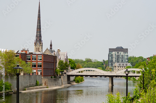 bridge over the grand river