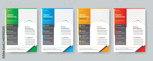 flyer. newest trendy creative corporate multipurpose minimal official business advertising magazine poster flyer with creative corporate trendy geometric shape template print design