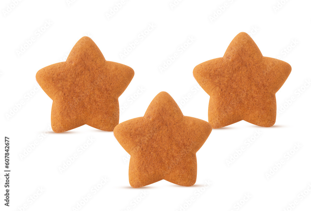 Three cookie star Three cookie star