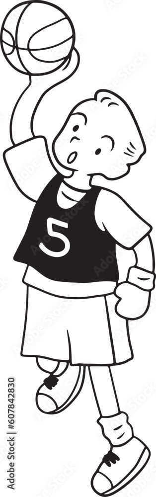 Obraz premium black and cartoon illustration
