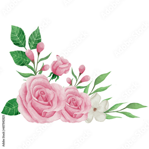 Flower bouquet, floral Clip art Element Transparent Background
