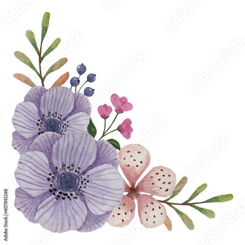 Flower bouquet  floral Clip art Element Transparent Background