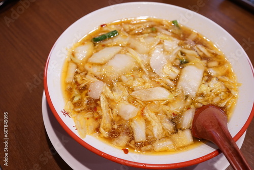 Foto Japanese Food, Tenri Ramen Noodle in Nara, Japan - 日本 奈良 天理ラーメン