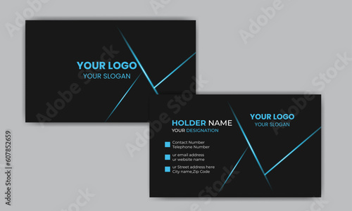 Corporate Business card design for personal identity