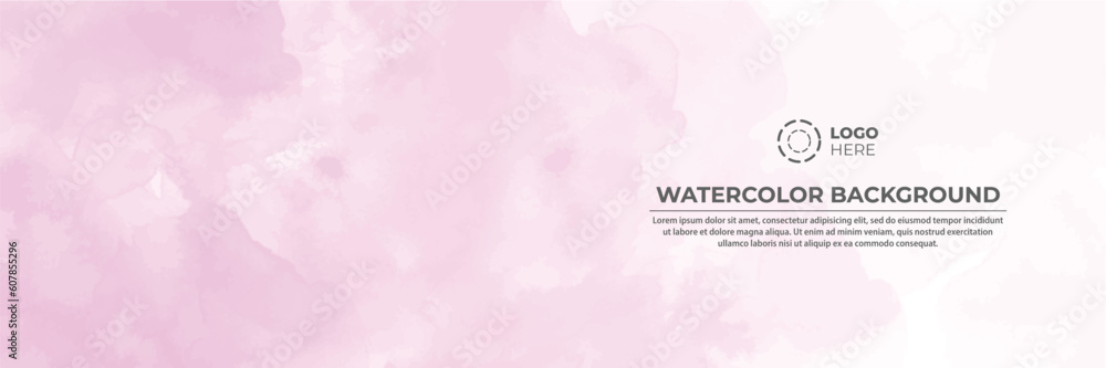 Fototapeta premium Abstract Water Color For Banner Background