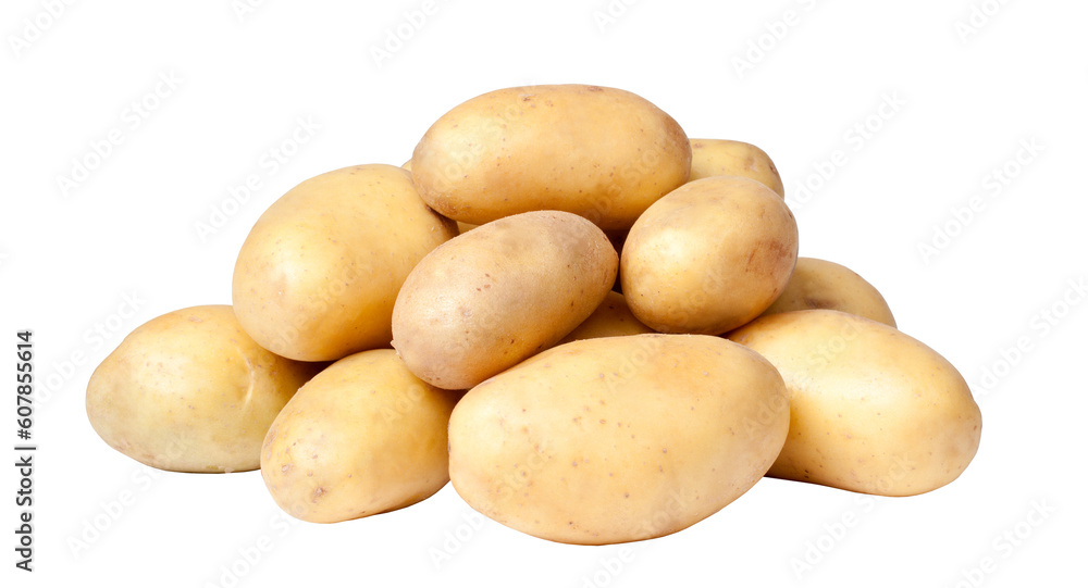 Potatoes isolated 