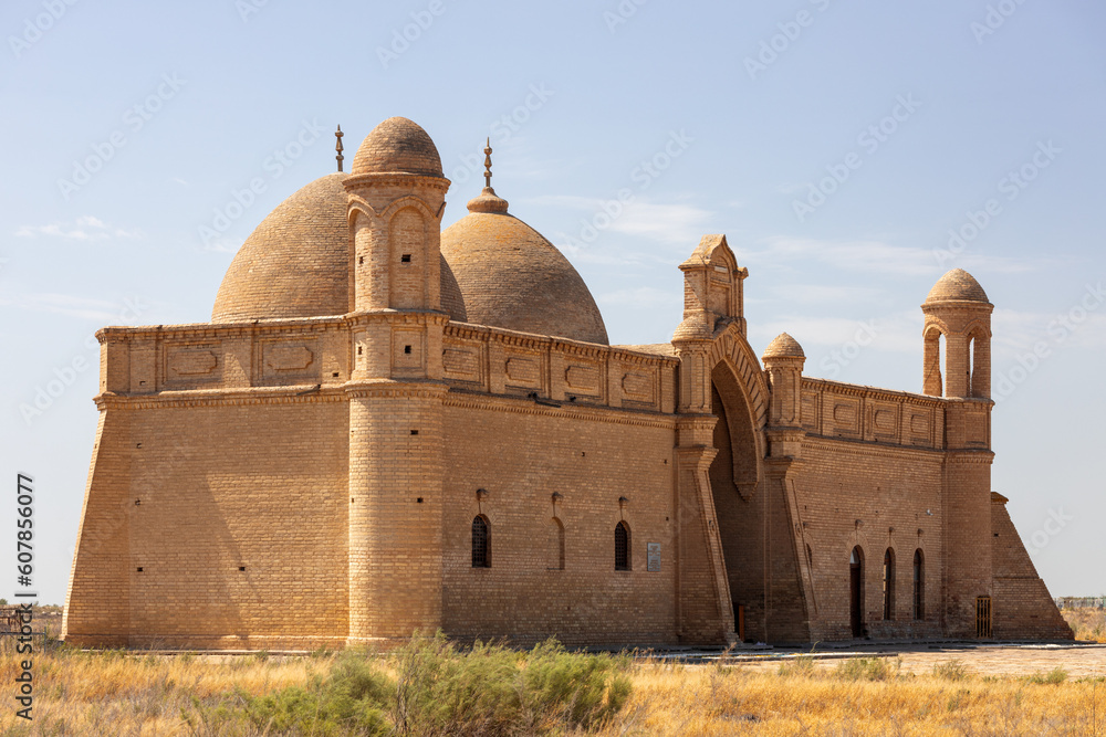 Arystan Bab Mausoleum. The people treat Arystan Bab as a Saint.