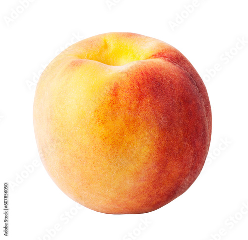 Peach isolated 