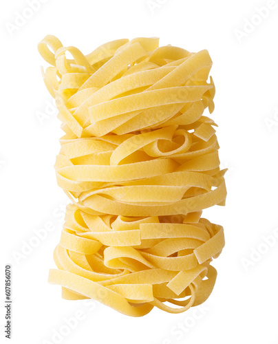 Papier peint fettuccine pasta isolated