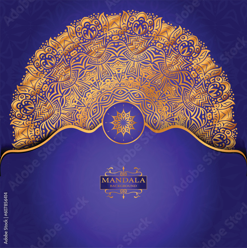 Vector luxury mandala decorative ethnic element
