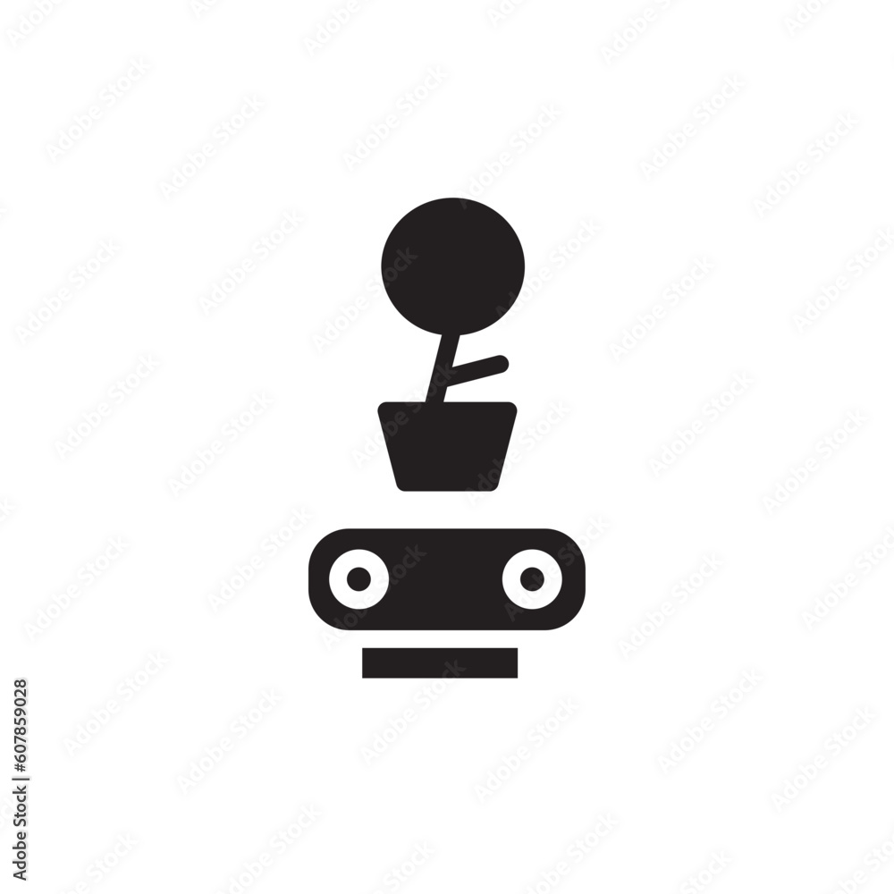 Device Flower Gadget Solid Icon Device Flower Gadget Solid Icon