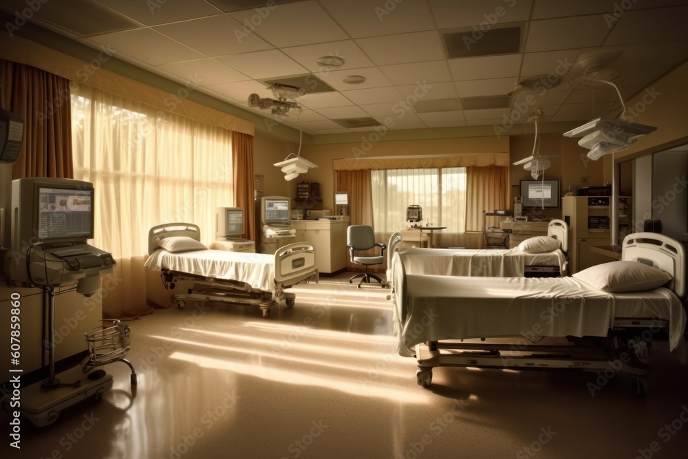 Hospitals and medical centers have a very characteristic professional photography ai generated Hospitals and medical centers have a very characteristic professional photography ai generated