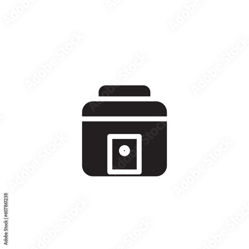 Cooker Kitchen Multicooker Solid Icon