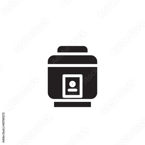 Cooker Kitchen Multicooker Solid Icon
