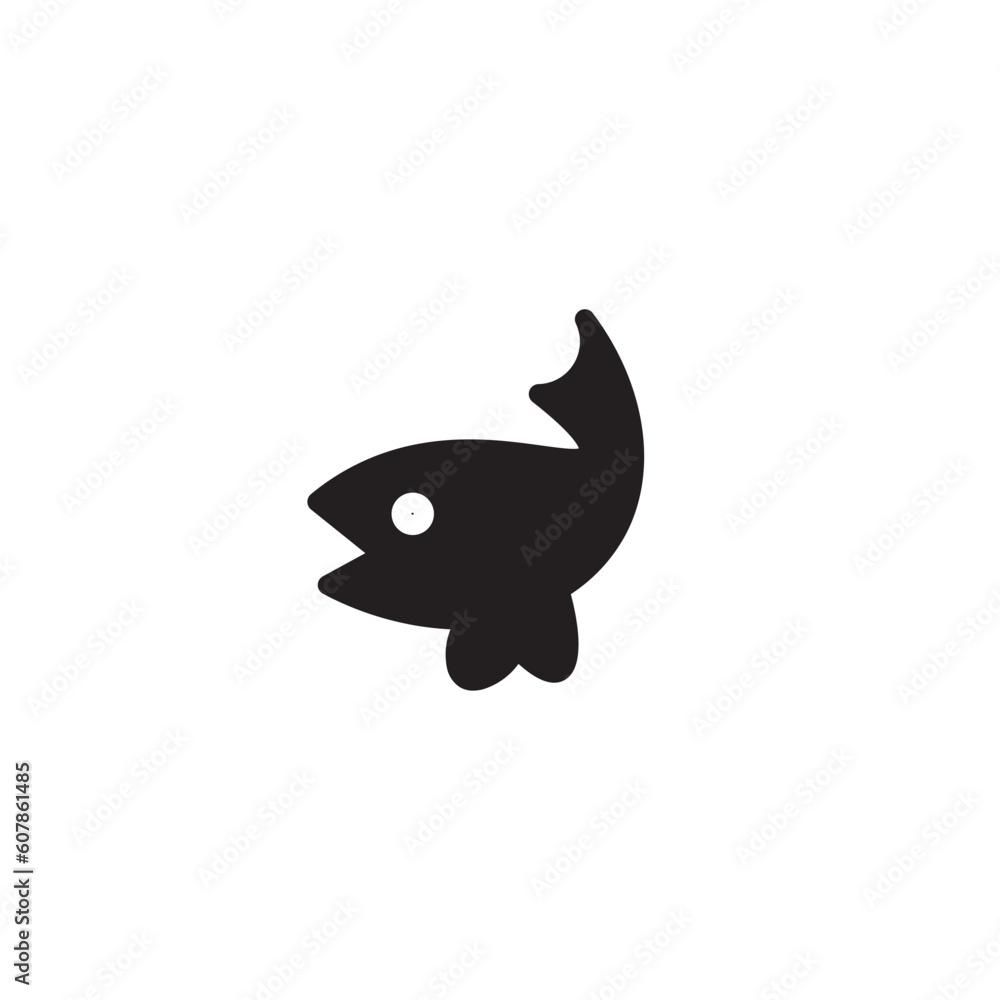 Amulet Animal Carp Solid Icon Amulet Animal Carp Solid Icon