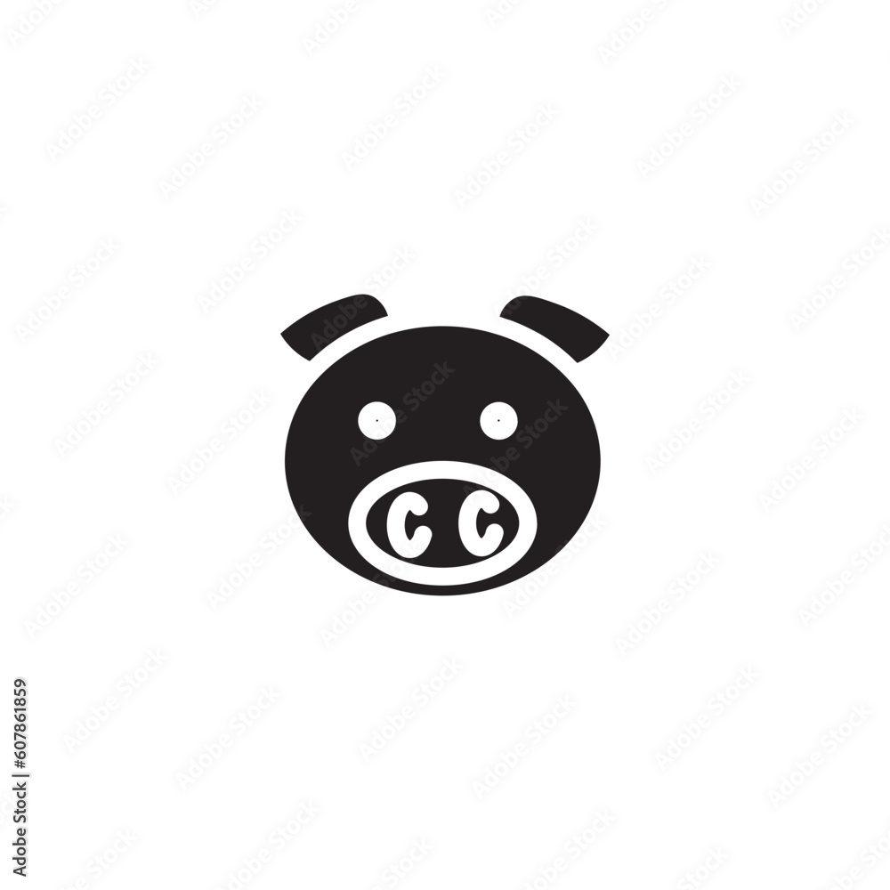 Animal Chinese Pig Solid Icon Animal Chinese Pig Solid Icon