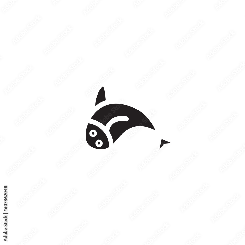 Animal Chinese Fish Solid Icon Animal Chinese Fish Solid Icon