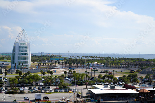 Aerial View of Port Canaveral photo