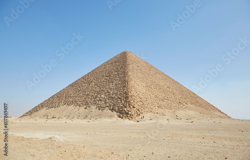 The Red Pyramid of Dahshur  the world s first true pyramid that was built by 4th Dynasty pharaoh Sneferu