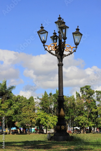  Latern Lamp at center of Purworejo, Center Java Indonesia © Kerry