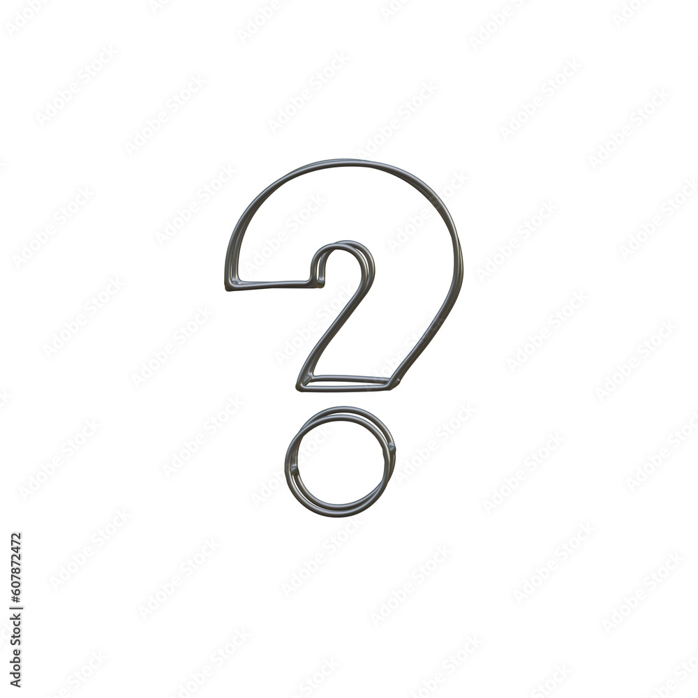 Outline Steel Wire 3D Alphabet or PNG Letters Outline Steel Wire 3D Alphabet or PNG Letters