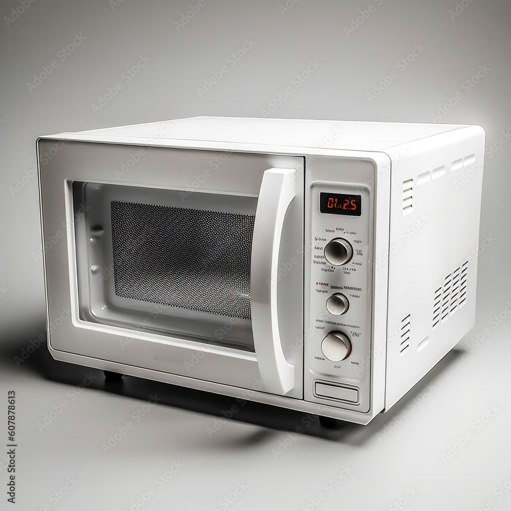a white microwave a white microwave