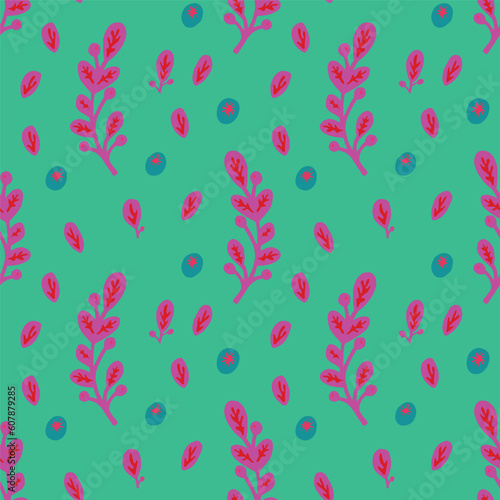 Wallpaper Mural Leaves pattern  Torontodigital.ca