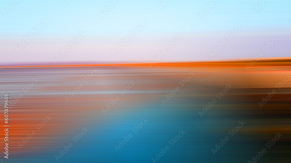 20.illustration background graphic design taste sea sunset rainbow stripes