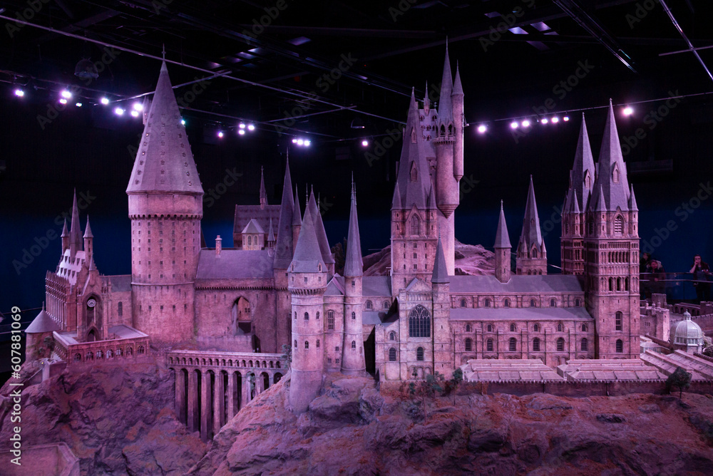 Fototapeta premium London, UK; October 23, 2013; Warner Bros Studios London tour, with the sets and original material of the Harry Potter movies.