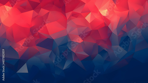 abstract red triangle background © Hachem