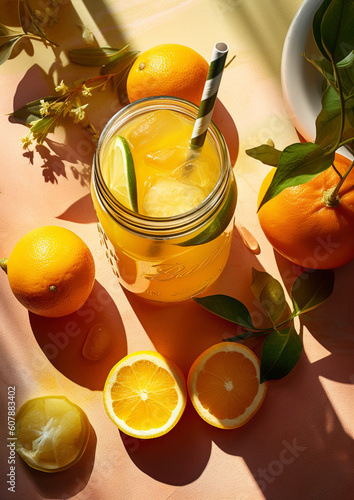 et the zesty allure of this sun-kissed citrus splash elevate your designs. Bursting with freshness and vibrant hues, this image is perfect for your summer campaigns. Get it now and awaken your creativ
