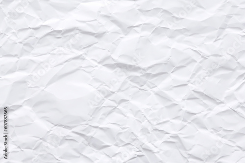 Image of crumpled paper texture. Wrinkled paper texture background
