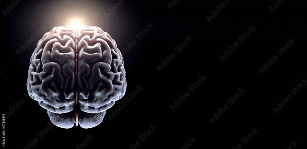 Brain Science Artwork, Generative AI Brain Science Artwork, Generative AI
