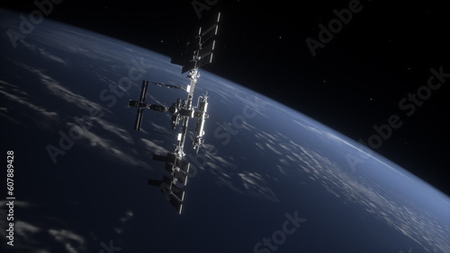 Obraz na płótnie International Space Station (ISS) w salonie