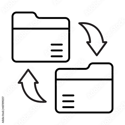 File Transfer Icon Design