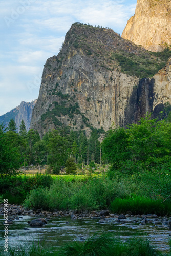 Beautiful scenic view in Yosemite National Park