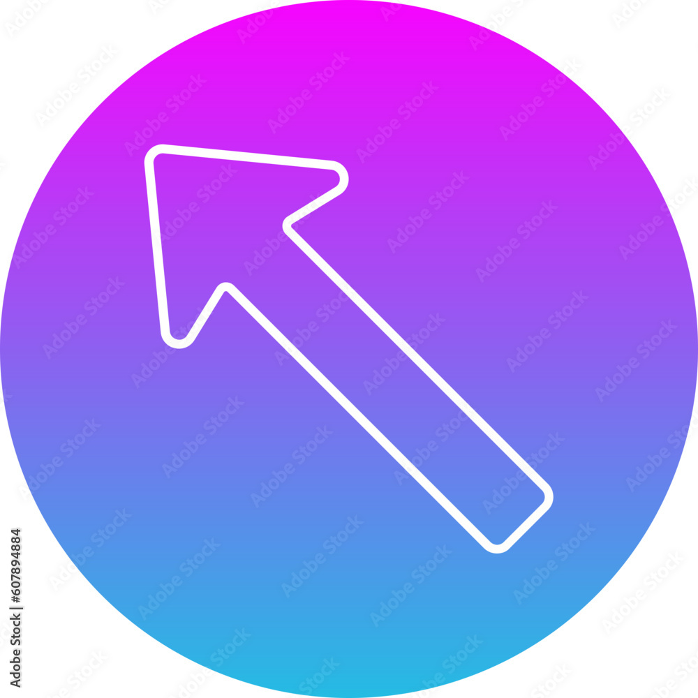 Up Left Icon Up Left Icon