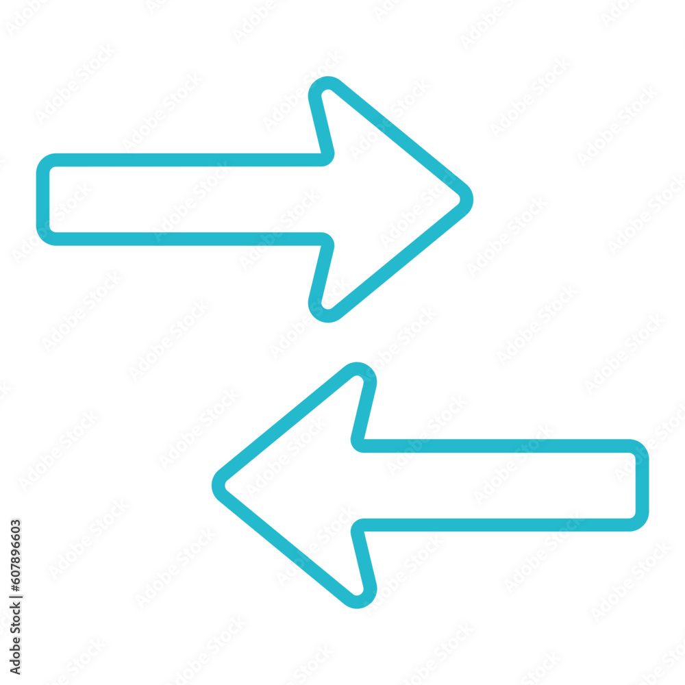 Opposite Arrows Icon Opposite Arrows Icon