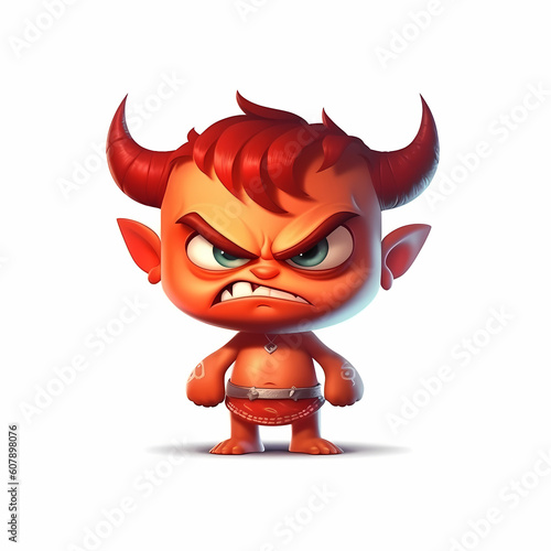 Demon Boy Character