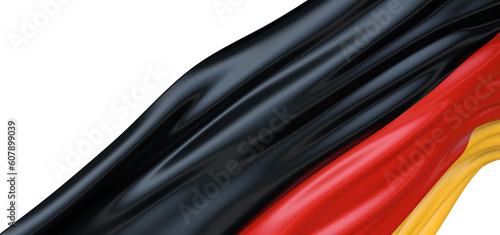 Wavy flag of German. Suitab...
