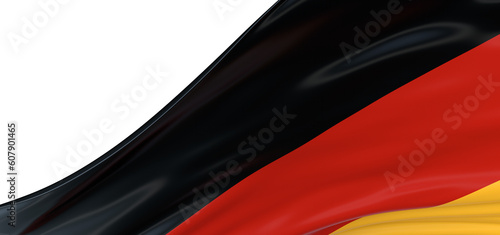 A touch of Germany  The flag as background